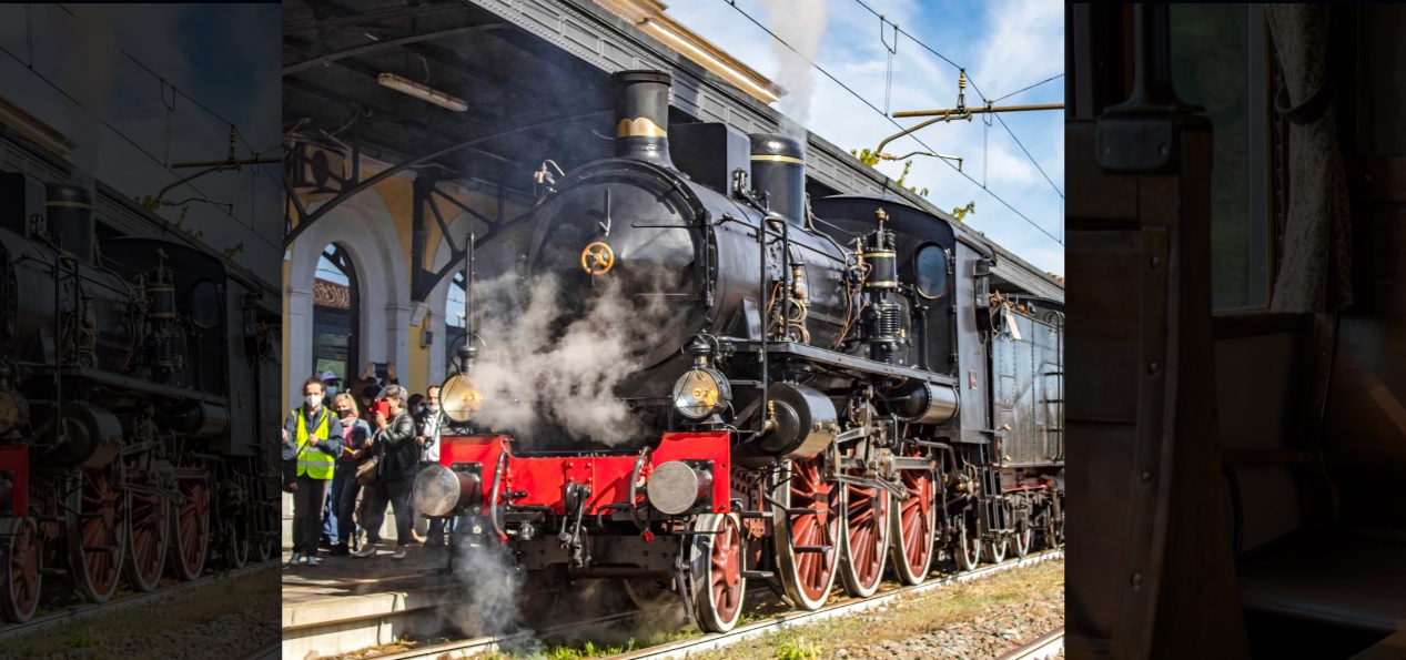 Da Torino parte il primo treno storico Eno-gastronomico in Italia: 10 tappe che si preannunciano imperdibili