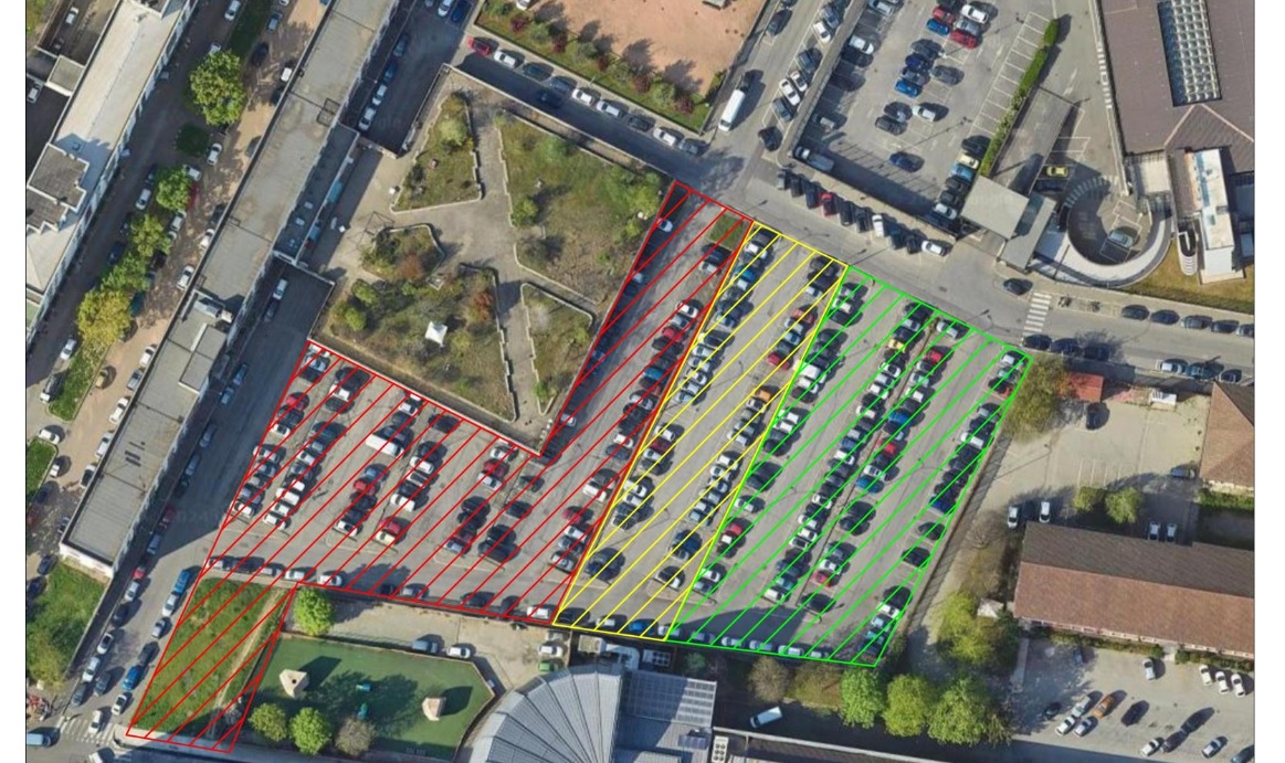 Torino – Parcheggio D’Annunzio, continua la trasformazione: area più accogliente con alberi e spazi all’ombra