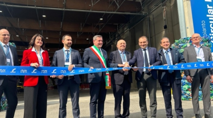 Torino – Iren apre il nuovo impianto “Circular Plastic”, il più grande in Italia: nuovi posti di lavoro
