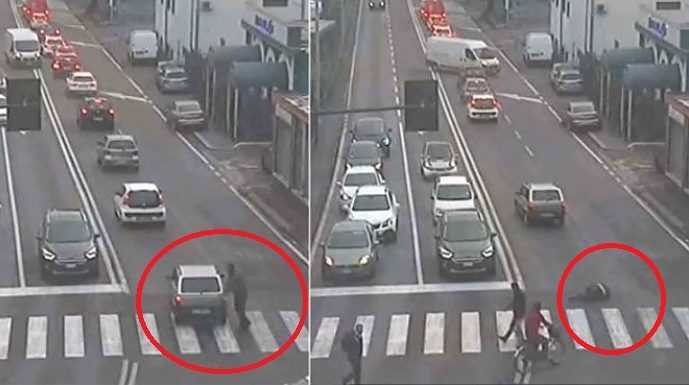 Torino – Goffo individuo tenta la truffa in strada: con finto sangue e pantaloni rotti finge di essere investito. Denunciato