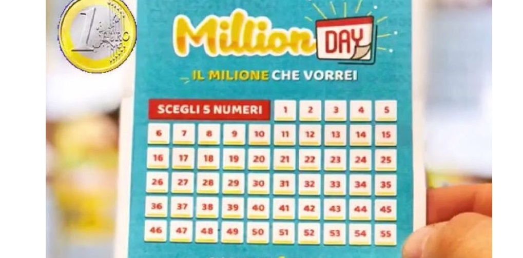 Torinese baciato dalla fortuna: vince Un milione di euro giocando schedina da 2: ecco dove