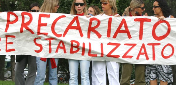Lavoro in Italia, dati allarmanti – L’ 83% dei rapporti sono di natura precaria: il lavoro stabile è un’utopia