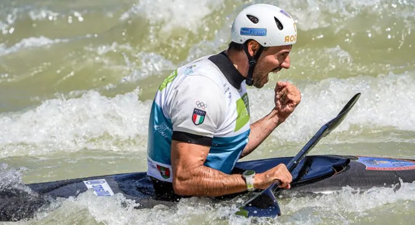 Spettacolo Italia nella Canoa slalom – ORO per un immenso De Gennaro