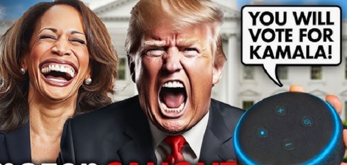 Anche Alexa “vota” Kamala Harris – Amazon costretta a scusarsi: stupore in USA
