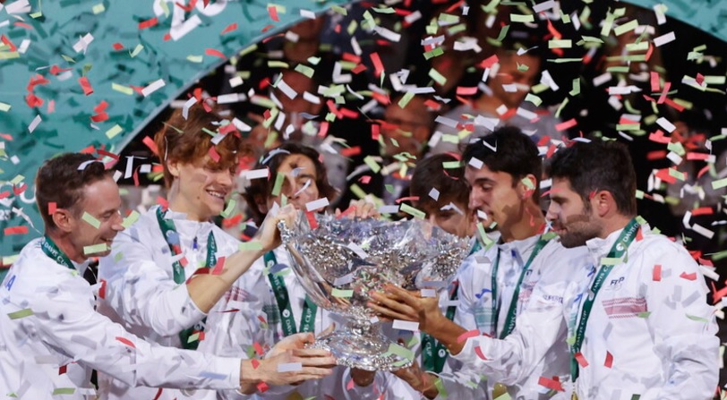 TRIONFO ITALIA, VINCIAMO LA COPPA DAVIS!  Con Sinner e Berrettini siamo nella storia!