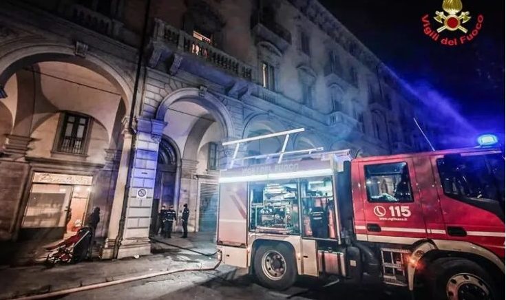 Torino – Tremenda tragedia in centro: incendio in Palazzo signorile, muore ragazza di 25 anni