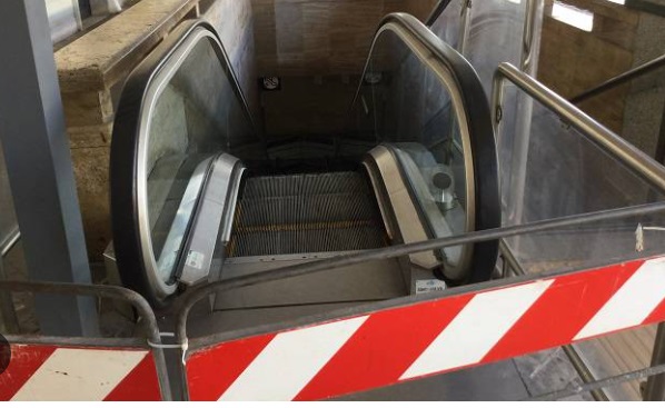 Torino Caselle: dopo un anno Scale mobili e ascensori della stazione ancora fuori uso. La protesta