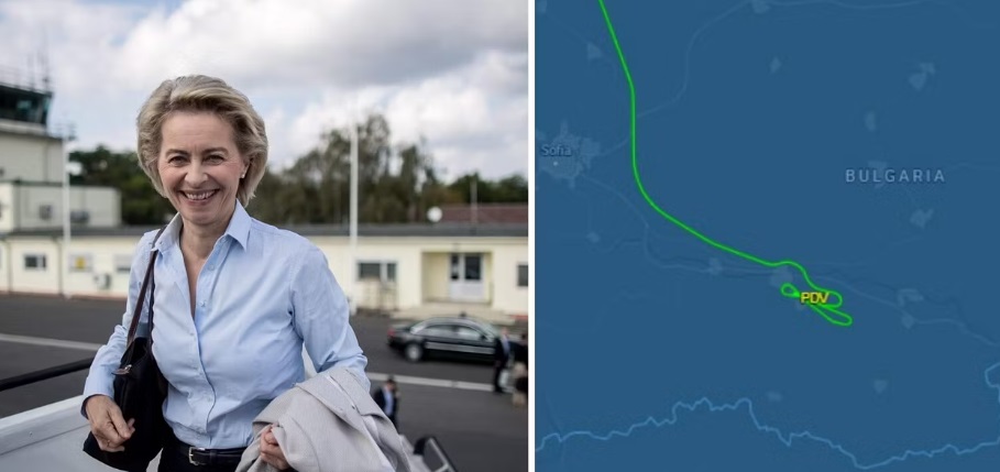 Interferenze russe sull’aereo in cui viaggia Ursula von der Leyen – Costretto ad atterrare con le mappe cartacee: cosa è successo