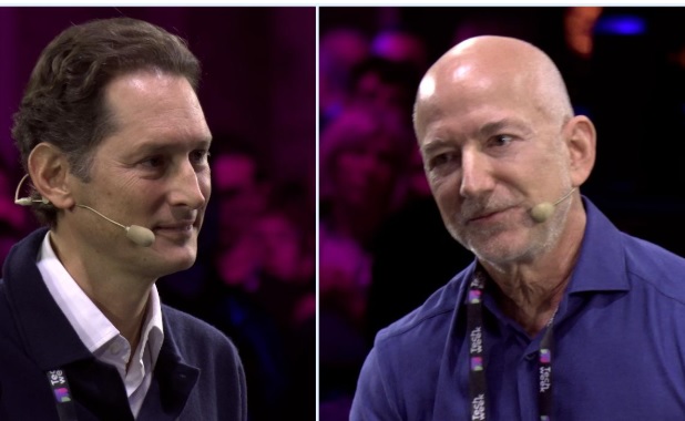 A Torino Bezos rivela ad Elkann: “Nei prossimi due decenni milioni di persone vivranno nello spazio”. Cosa ha detto