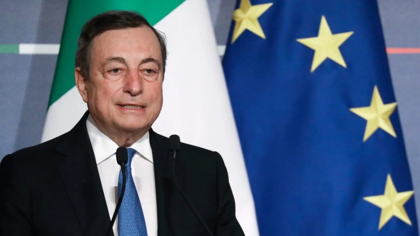 Mario Draghi lancia l’allarme: «L’Europa rischia la stagnazione. Necessario puntare sull’Intelligenza artificiale»