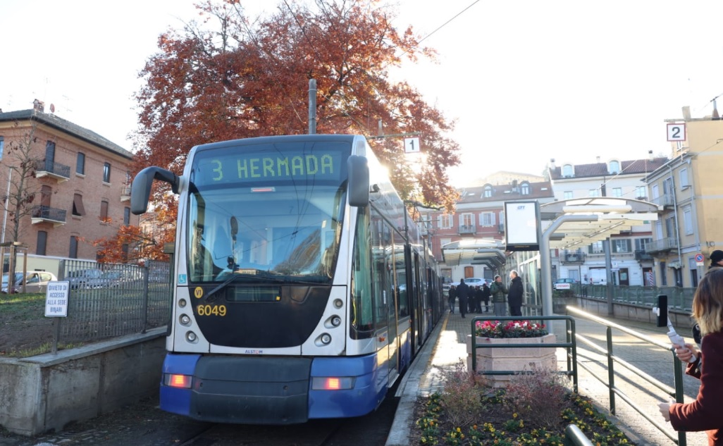 Torino – Da oggi torna il tram 3 in piazza Hermada: ritorna un collegamento fondamentale in città