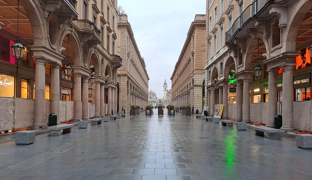 Torino – Nuova via Roma pedonale: riapre un altro tratto. Ecco le tempistiche per la fine dei lavori