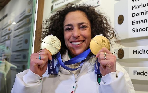 Torino – Federica Brignone si curerà nella città della Mole: applausi per la Campionessa al suo arrivo