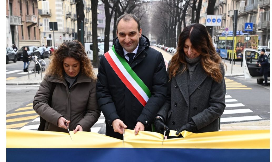 Torino – Restyling di corso Racconigi: inaugurato il nuovo viale alberato tra via Monginevro e piazza Robilant. Ecco le novità