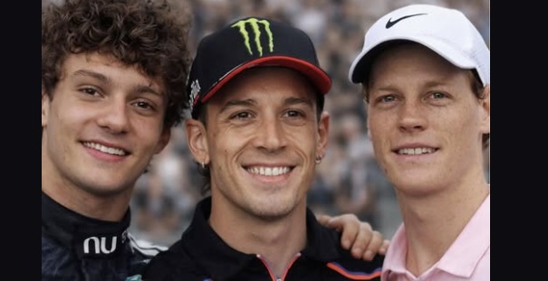 Antonelli, Bezzecchi e Sinner, orgoglio italiano. Con loro il Paese è sul tetto del mondo (a differenza del calcio)