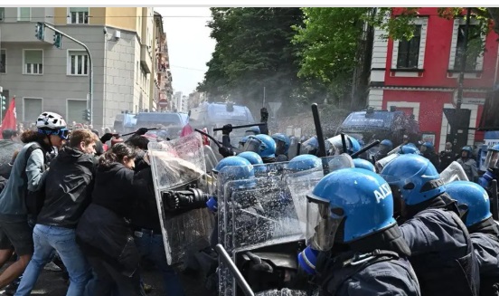 Scontri a Torino 1° Maggio-  Rosso e Fontana (FI) attaccano Lo Russo “Scelga da che parte stare. Askatasuna riassegnata o requisita”
