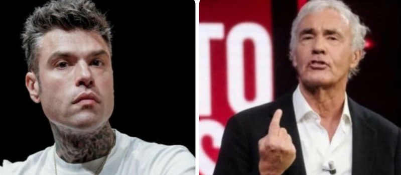 Scontro totale fra Fedez e il torinese Giletti:  “Tu fai feccia in Tv” “E tu la frequenti”.  La dura replica del conduttore
